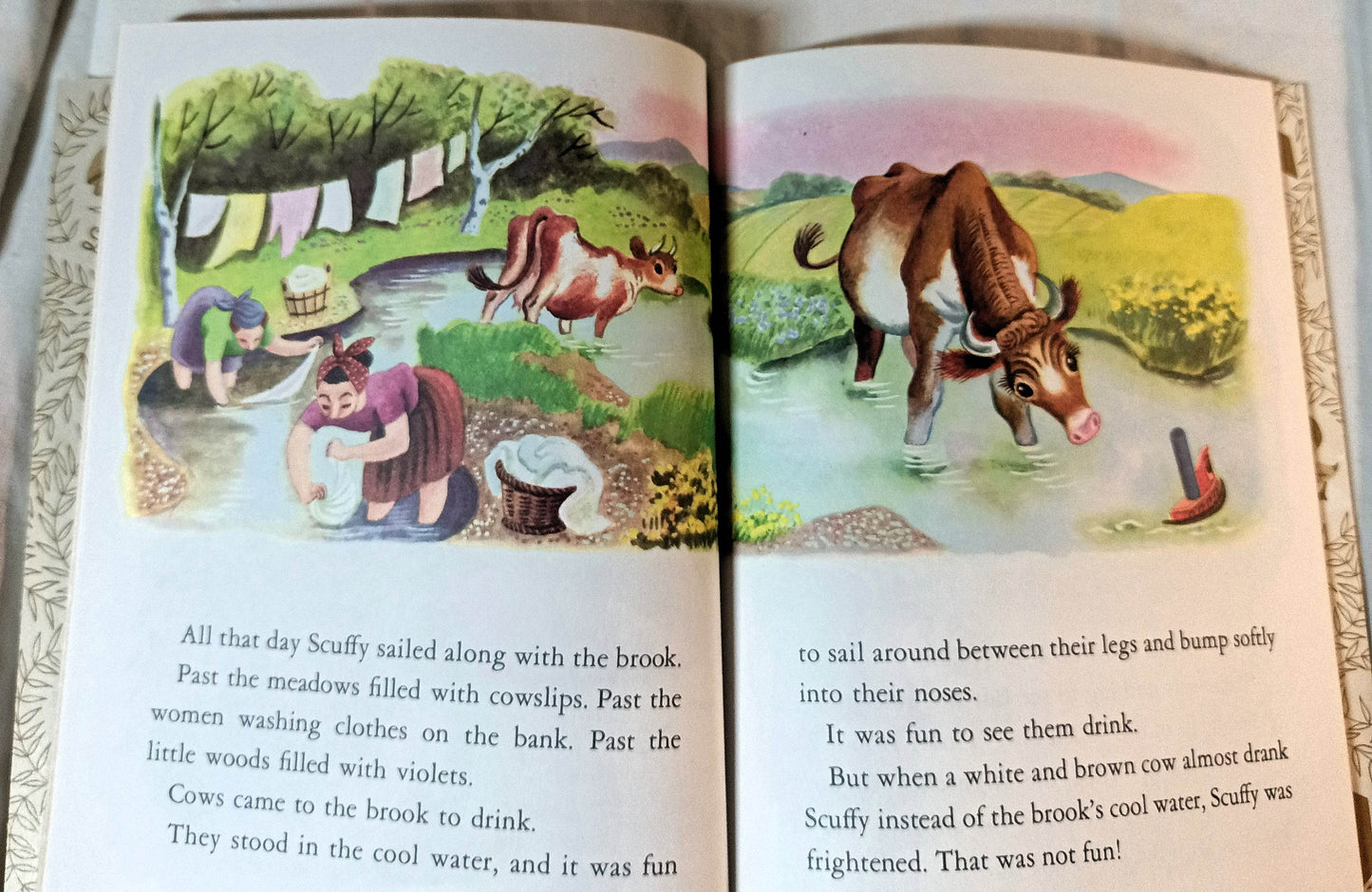 Scuffy The Tugboat Little Golden Book Gertrude Crampton 1975 - TulipStuff