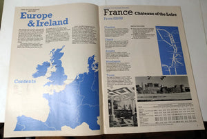 Sealink 1975 Car Ferry UK European Motor Tours Brochure - TulipStuff