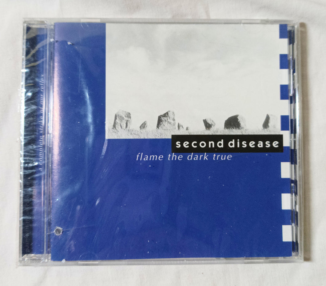 Second Disease Flame The Dark True German Industrial Electro CD 1997 - TulipStuff