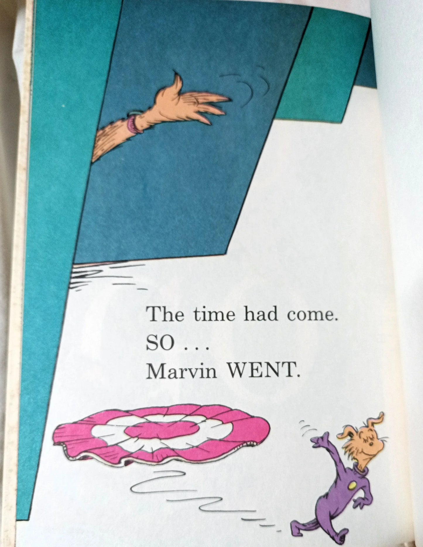 Dr Seuss Marvin K Mooney Will You Please Go Now Book Club Edition 1972 - TulipStuff