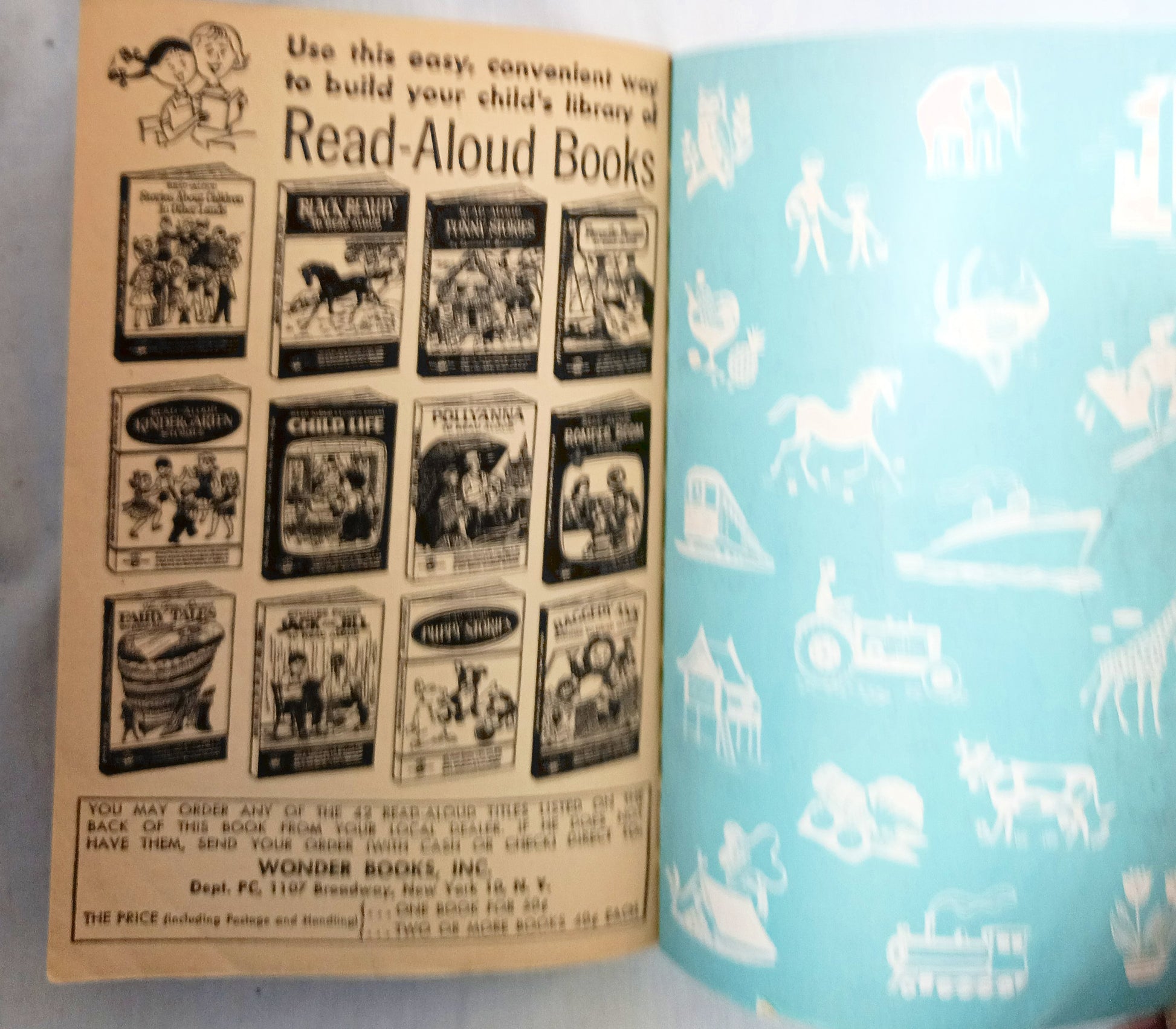 Shari Lewis Stories To Read Aloud Wonder Books 1961 - TulipStuff