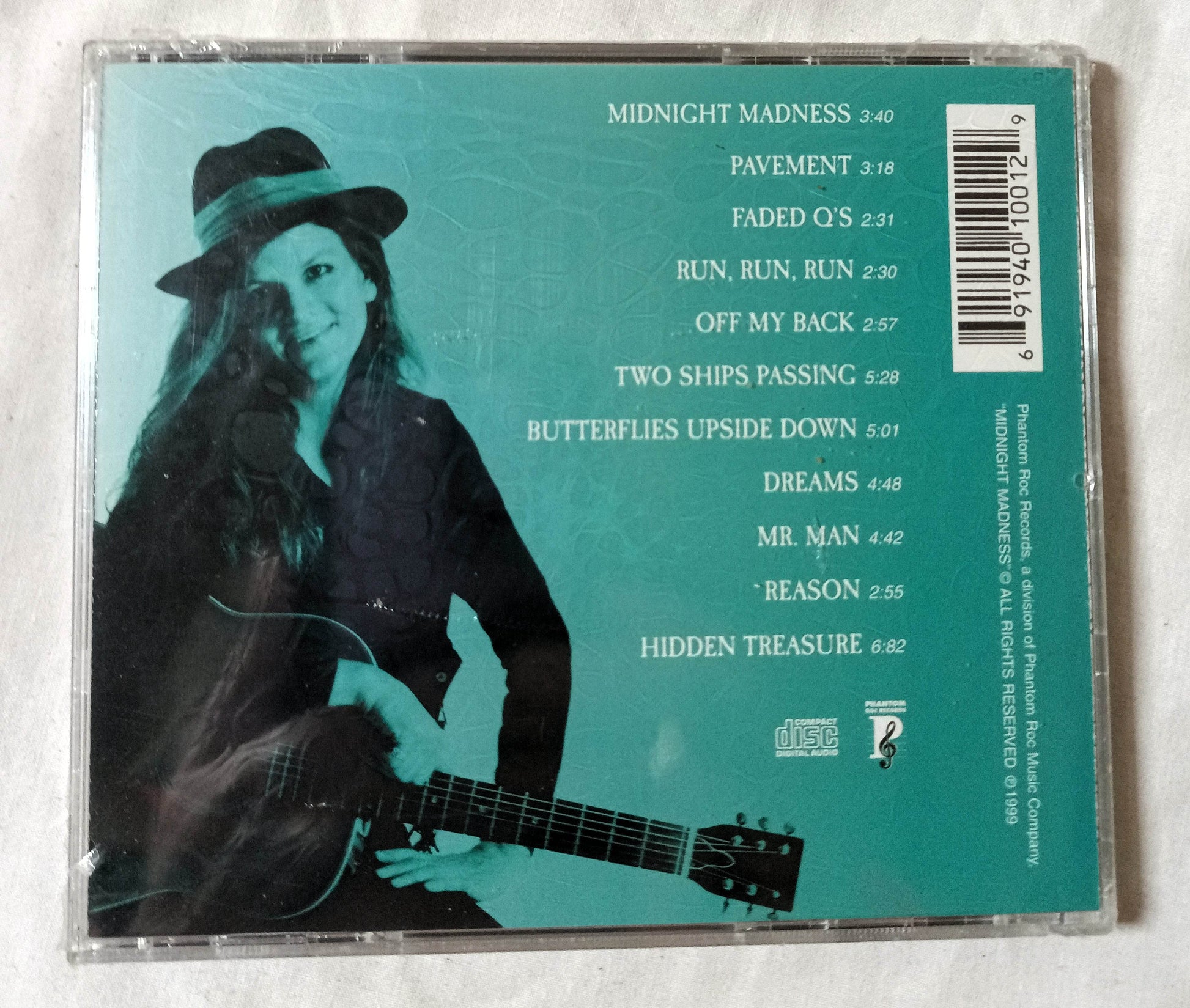 Sharlene Midnight Madness Hard Rock Album CD Phantom Roc 1999 - TulipStuff