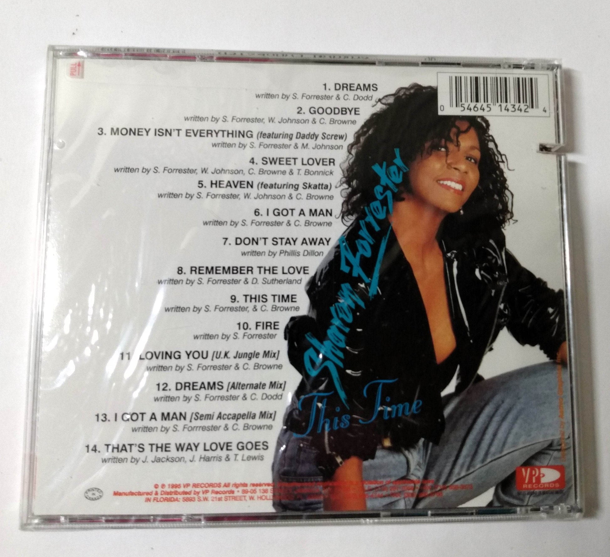 Sharon Forrester Dancehall Lovers Rock Album CD 1995 - TulipStuff