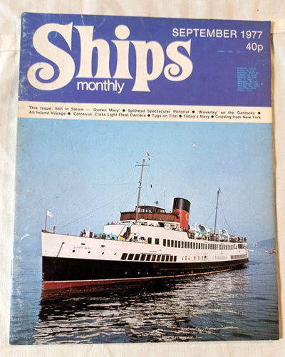 Ships Monthly Magazine September 1977 Cruising From NY Potato Boats - TulipStuff