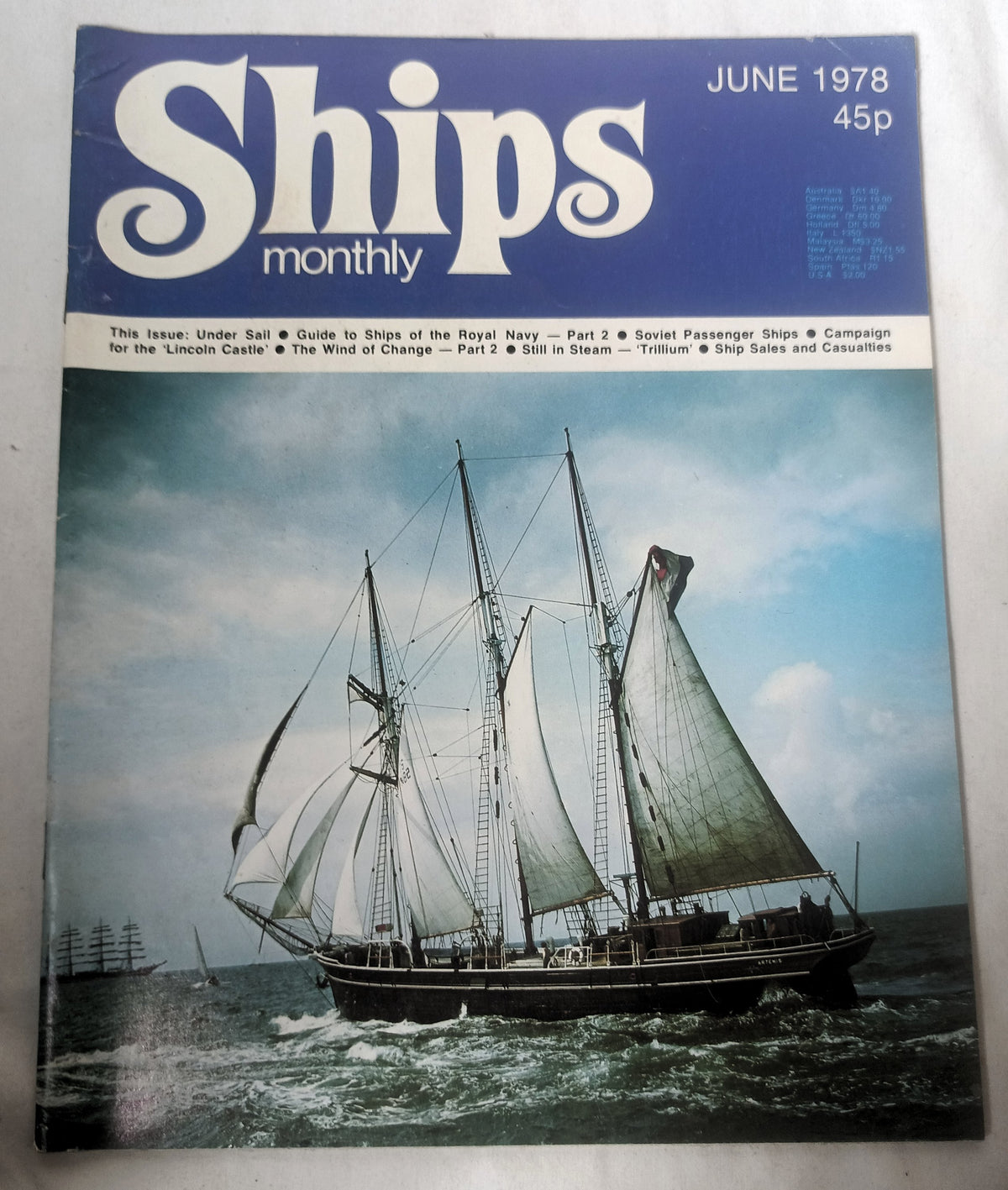 Ships Monthly Magazine June 1978 Soviet Passenger Ships Royal Navy - TulipStuff