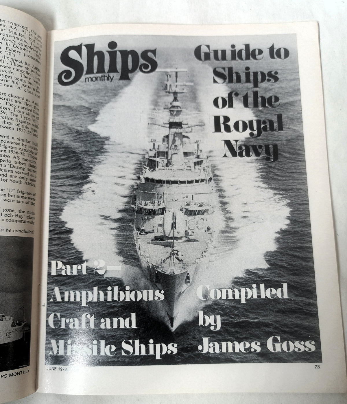 Ships Monthly Magazine June 1978 Soviet Passenger Ships Royal Navy - TulipStuff