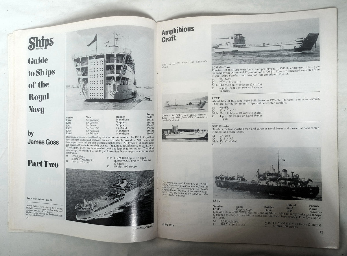 Ships Monthly Magazine June 1978 Soviet Passenger Ships Royal Navy - TulipStuff