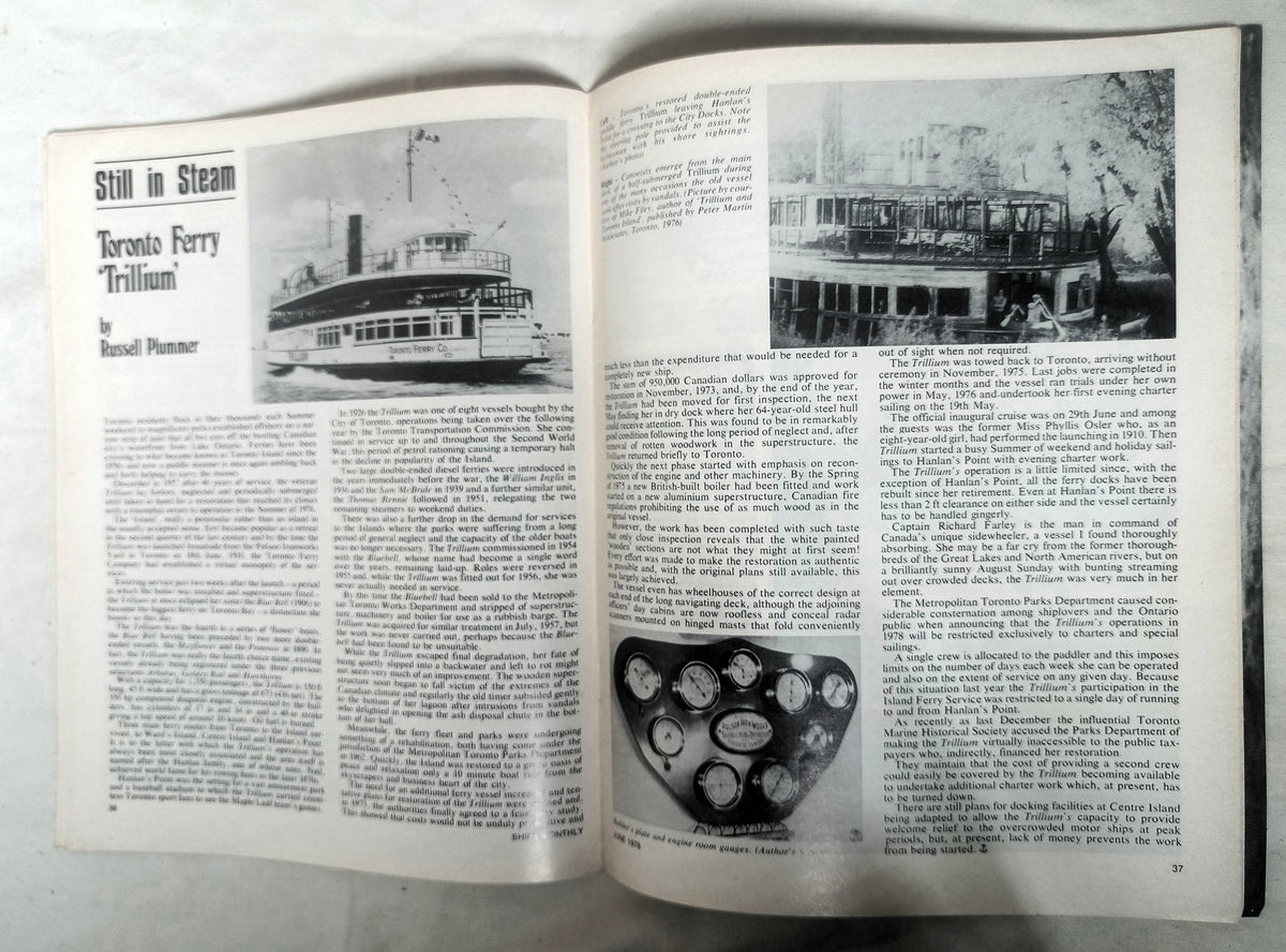 Ships Monthly Magazine June 1978 Soviet Passenger Ships Royal Navy - TulipStuff