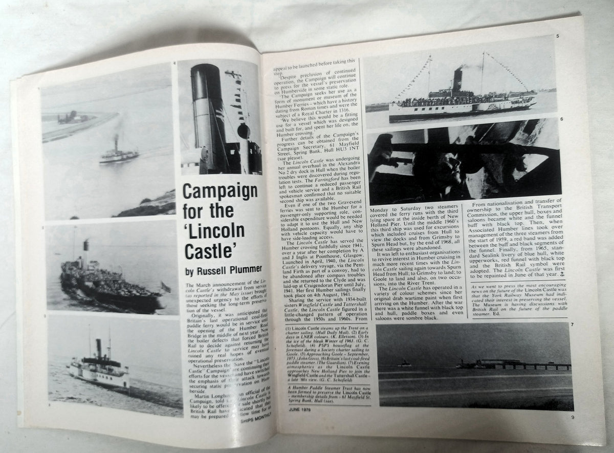 Ships Monthly Magazine June 1978 Soviet Passenger Ships Royal Navy - TulipStuff
