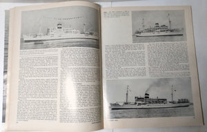 Ships Monthly Magazine January 1978 ss France ss America Orient Overseas Line British India Line Ark Royal  - TulipStuff