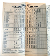 Load image into Gallery viewer, Southern Pacific Passenger Train Schedules Golden Empire April 1964 - TulipStuff
