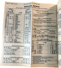 Load image into Gallery viewer, Southern Pacific Passenger Train Schedules Golden Empire April 1964 - TulipStuff
