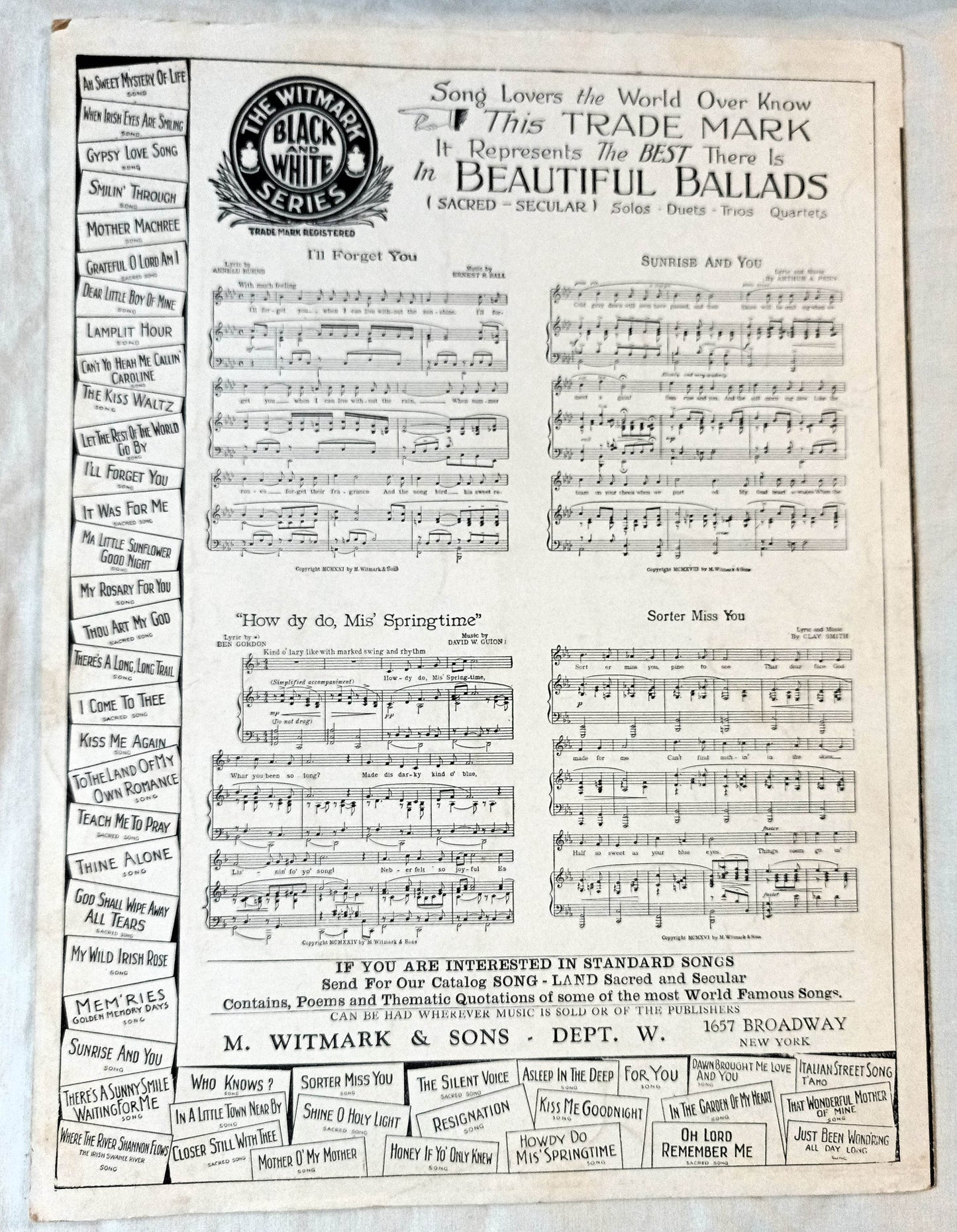 Shuffle Off To Buffalo Forty Second Street Sheet Music 1932 - TulipStuff