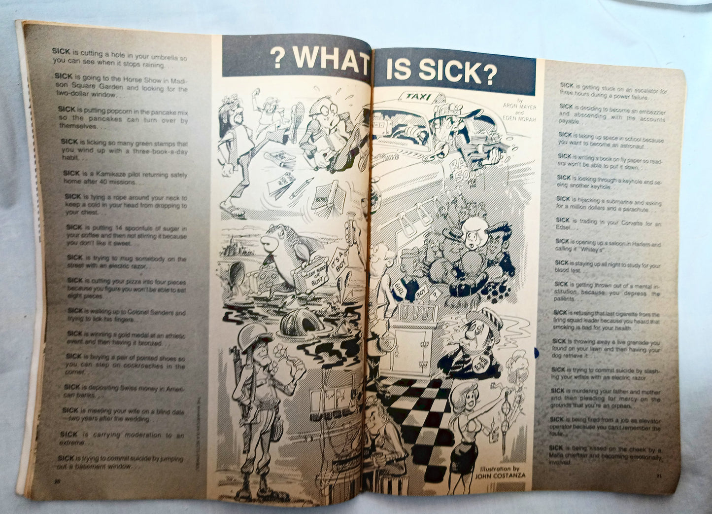 Sick Magazine #99 August 1974 Satire Parody Exorcist Carson - TulipStuff