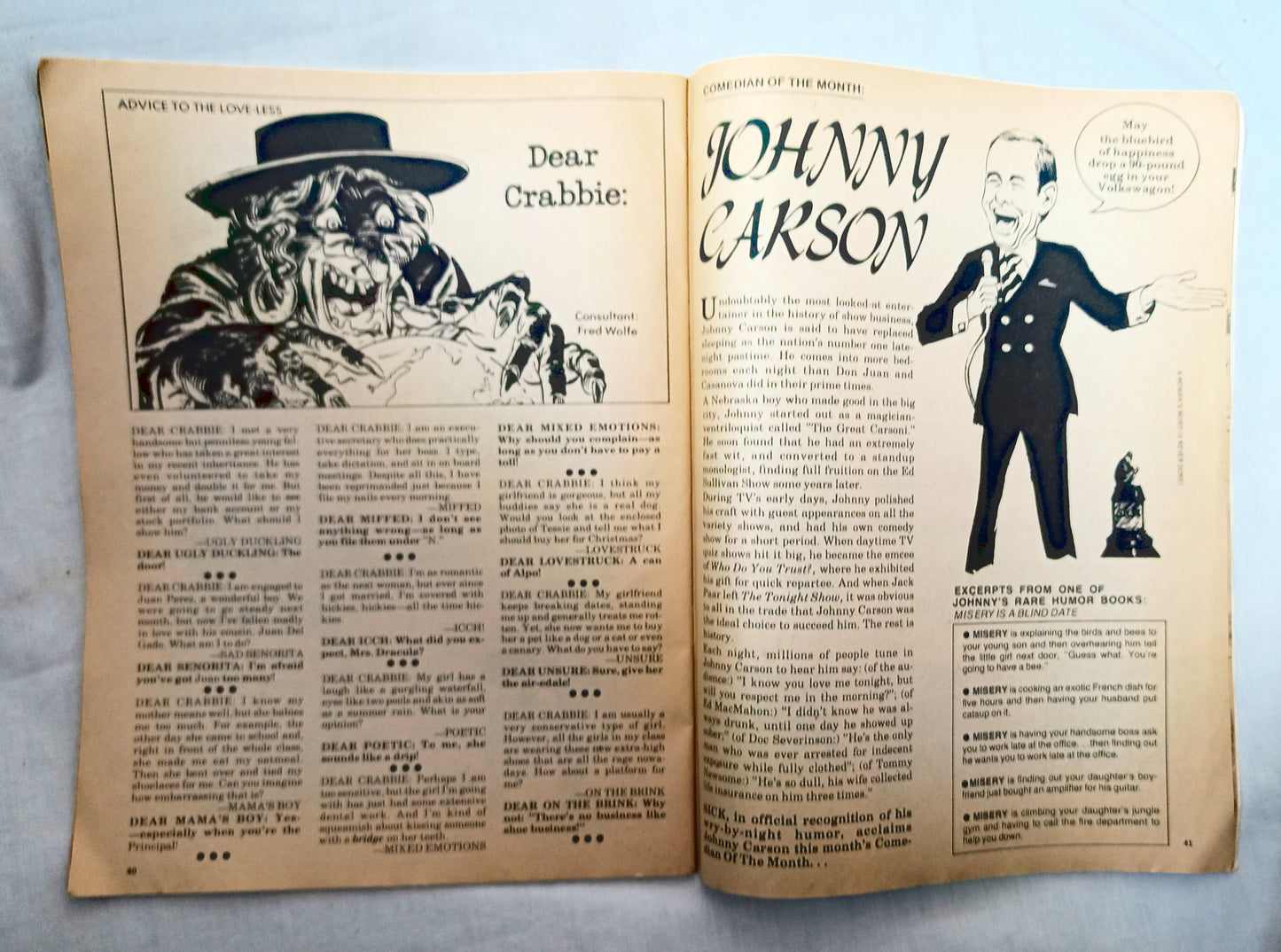Sick Magazine #99 August 1974 Satire Parody Exorcist Carson - TulipStuff