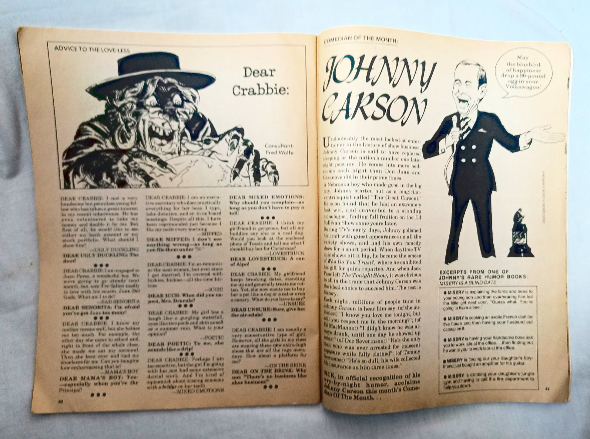 Sick Magazine #99 August 1974 Satire Parody Exorcist Carson - TulipStuff