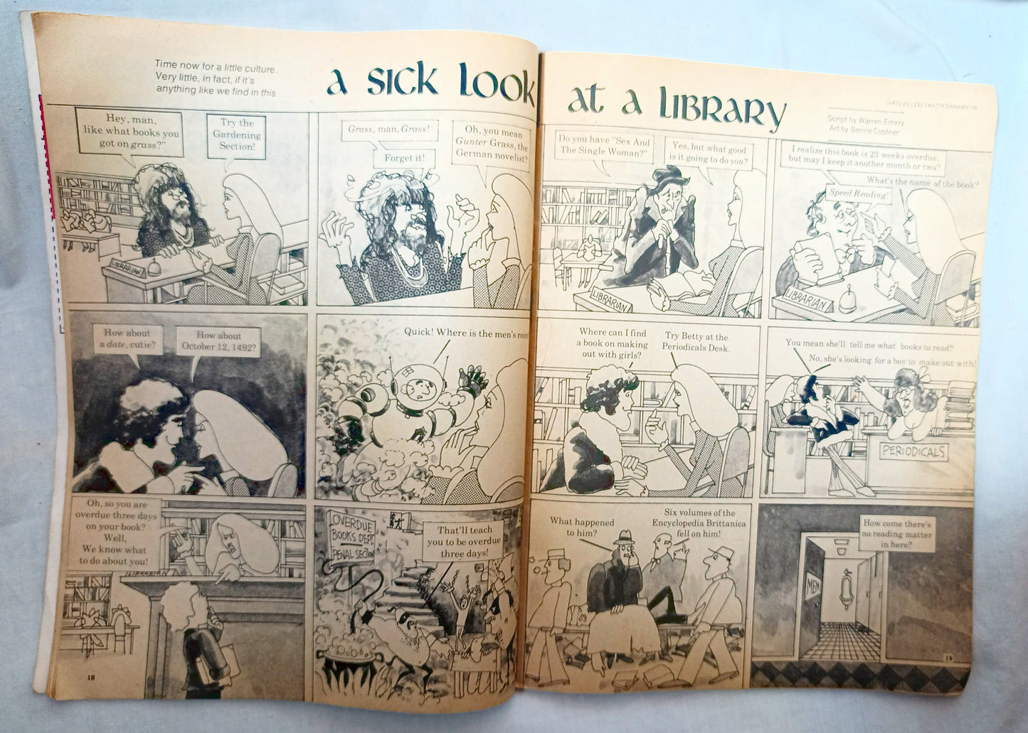 Sick Magazine #99 August 1974 Satire Parody Exorcist Carson - TulipStuff