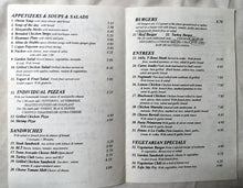 Load image into Gallery viewer, SideWalk Cafe Bar Restaurant Avenue A NYC Takeout Menu Early 2000&#39;s - TulipStuff
