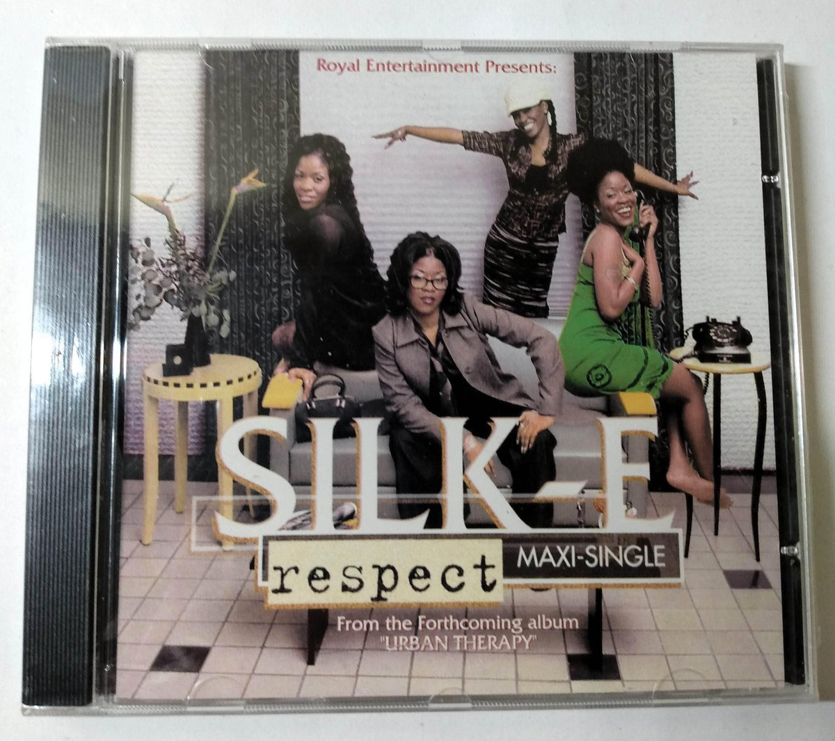 Silk E Rapper Silk-E Respect Bay Area Female Rapper Maxi-Single CD 1999 – TulipStuff