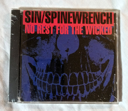 Sin Spine Wrench No Rest For The Wicked Album CD Graven Image 1992 - TulipStuff