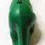 Sinclair Oil Dino Dinosaur Green Plastic Coin Bank 1960's - TulipStuff