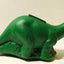 Sinclair Oil Dino Dinosaur Green Plastic Coin Bank 1960's - TulipStuff