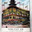 Sing Fat Co Chinese Bazaar Chinatown San Francisco 1910's Postcard - TulipStuff