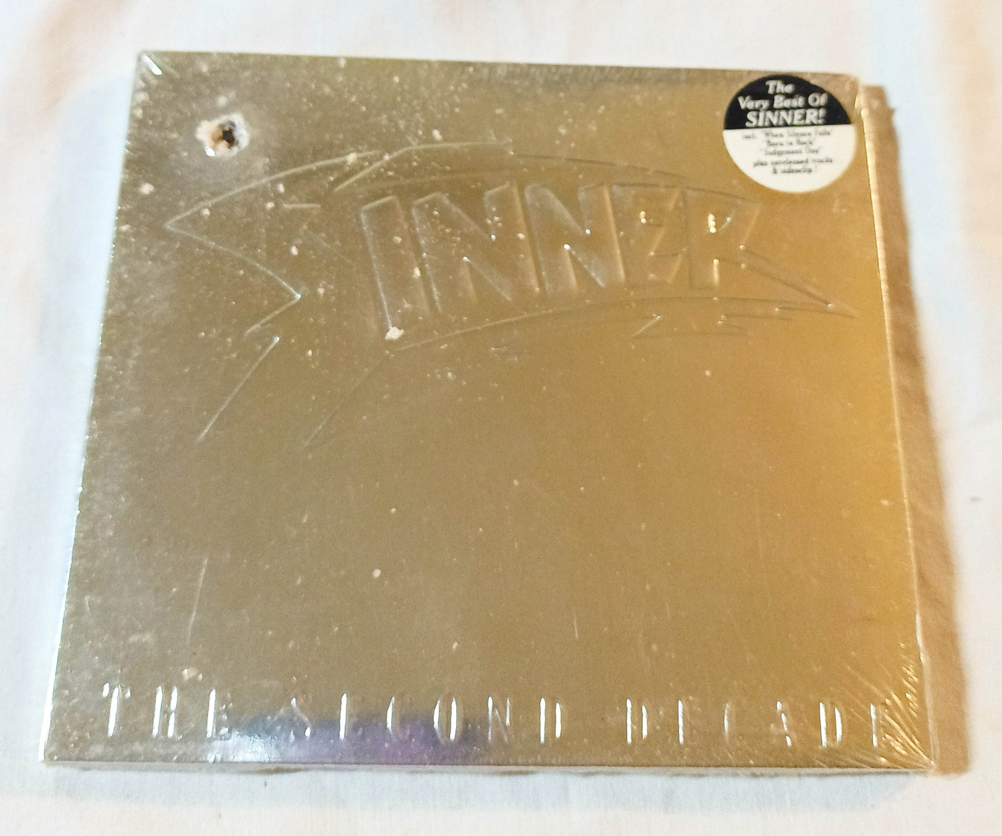 Sinner The Second Decade Nuclear Blast German Metal Album CD 1999 - TulipStuff