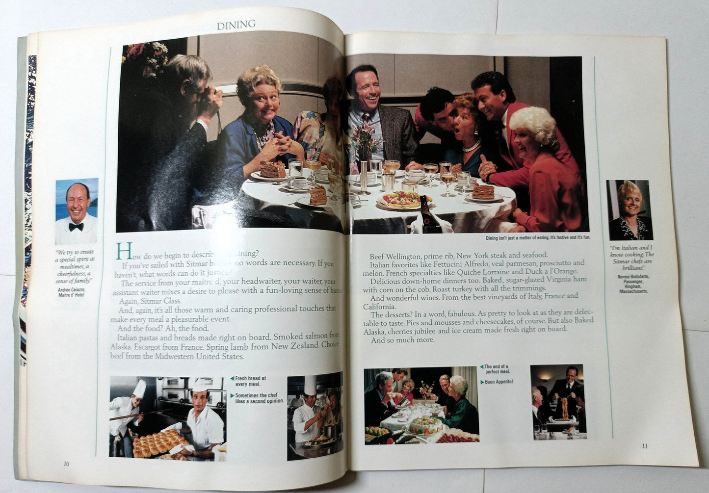 Sitmar Cruises Fairsea Fairwind Fairsky 1988 Cruise Brochure - TulipStuff