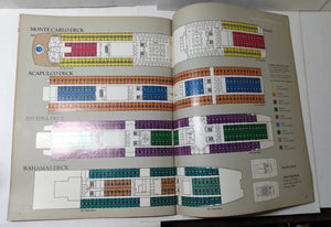 Sitmar Cruises Fairsea Fairwind Fairsky 1984 Cruises Brochure - TulipStuff