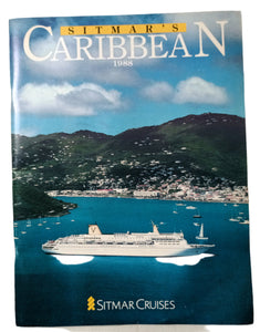 Sitmar Cruises Caribbean 1988 Welcome Aboard Magazine - TulipStuff