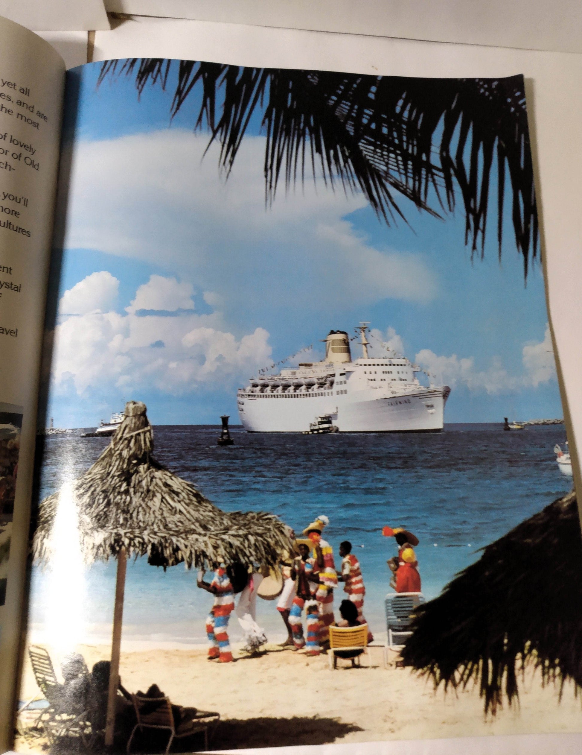 Sitmar Cruises 1980 Brochure tss Fairsea tss Fairwind - TulipStuff