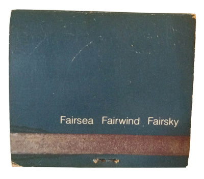 Sitmar Cruises Fairsea Fairwind Fairsky Matchbook 1980's - TulipStuff