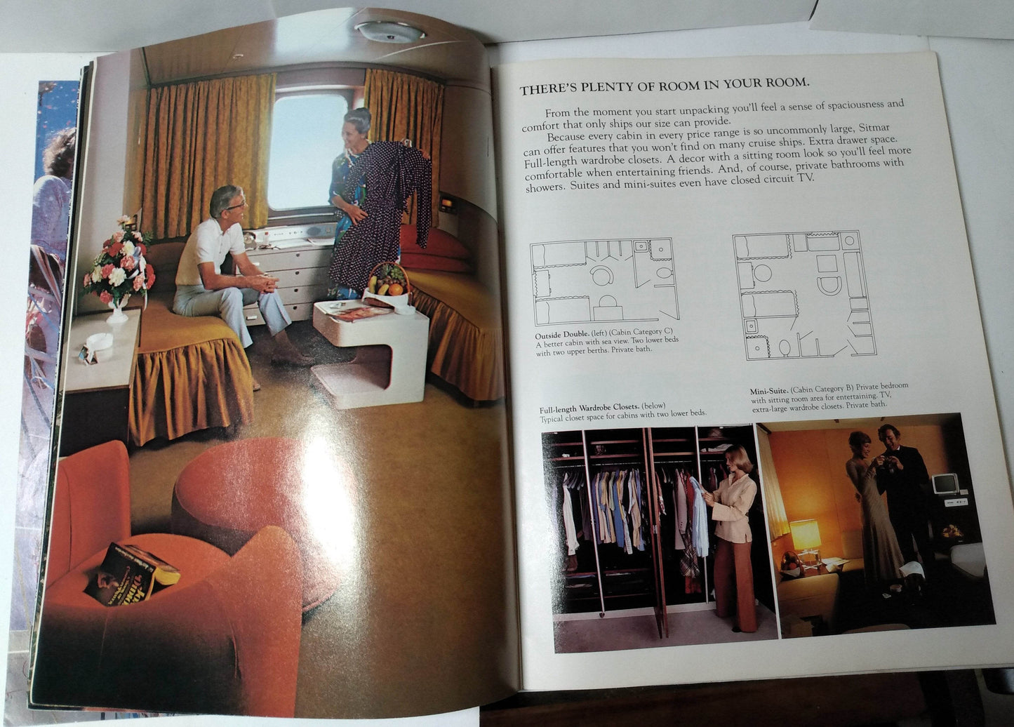 Sitmar Experience 1981 Cruises Brochure tss Fairsea tss Fairwind - TulipStuff