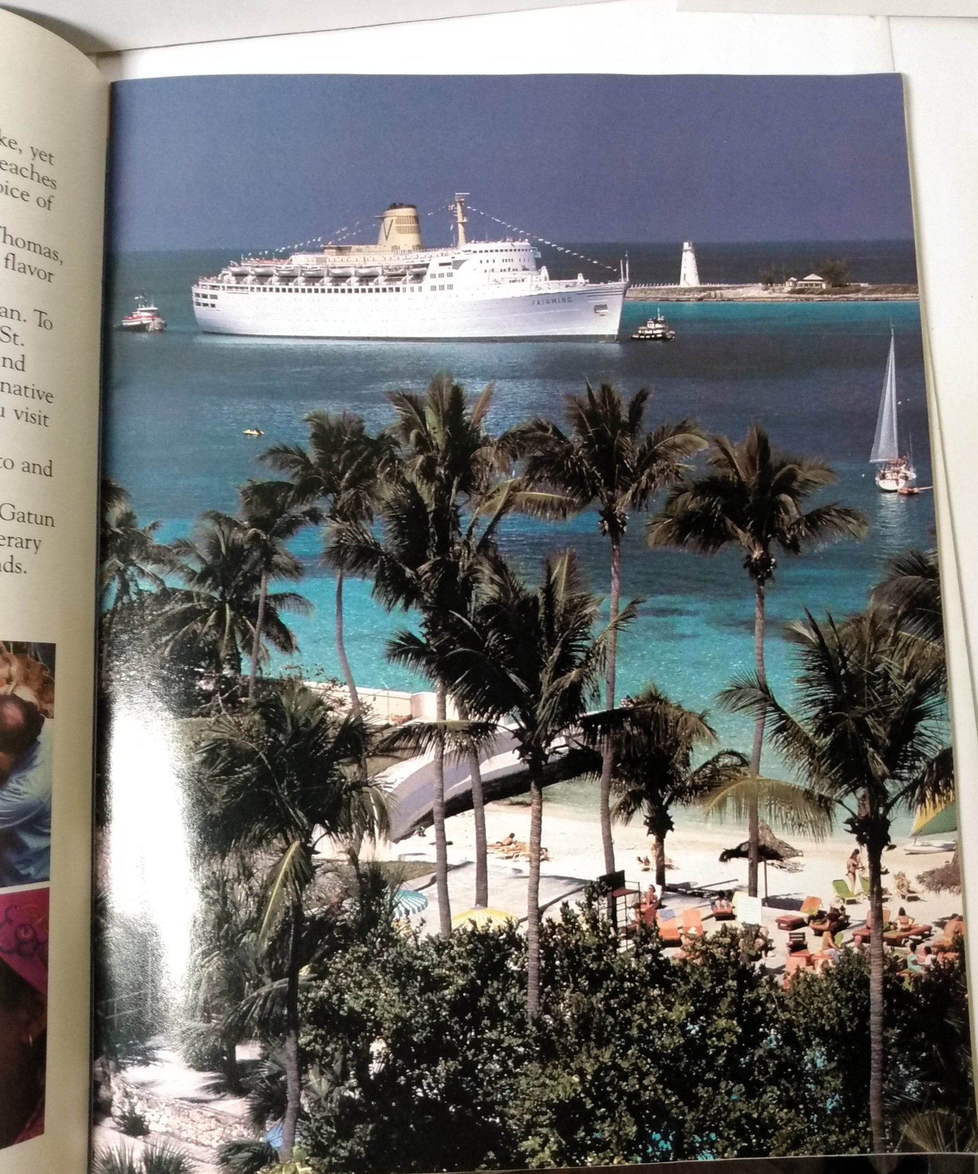 Sitmar Experience 1981 Cruises Brochure tss Fairsea tss Fairwind - TulipStuff