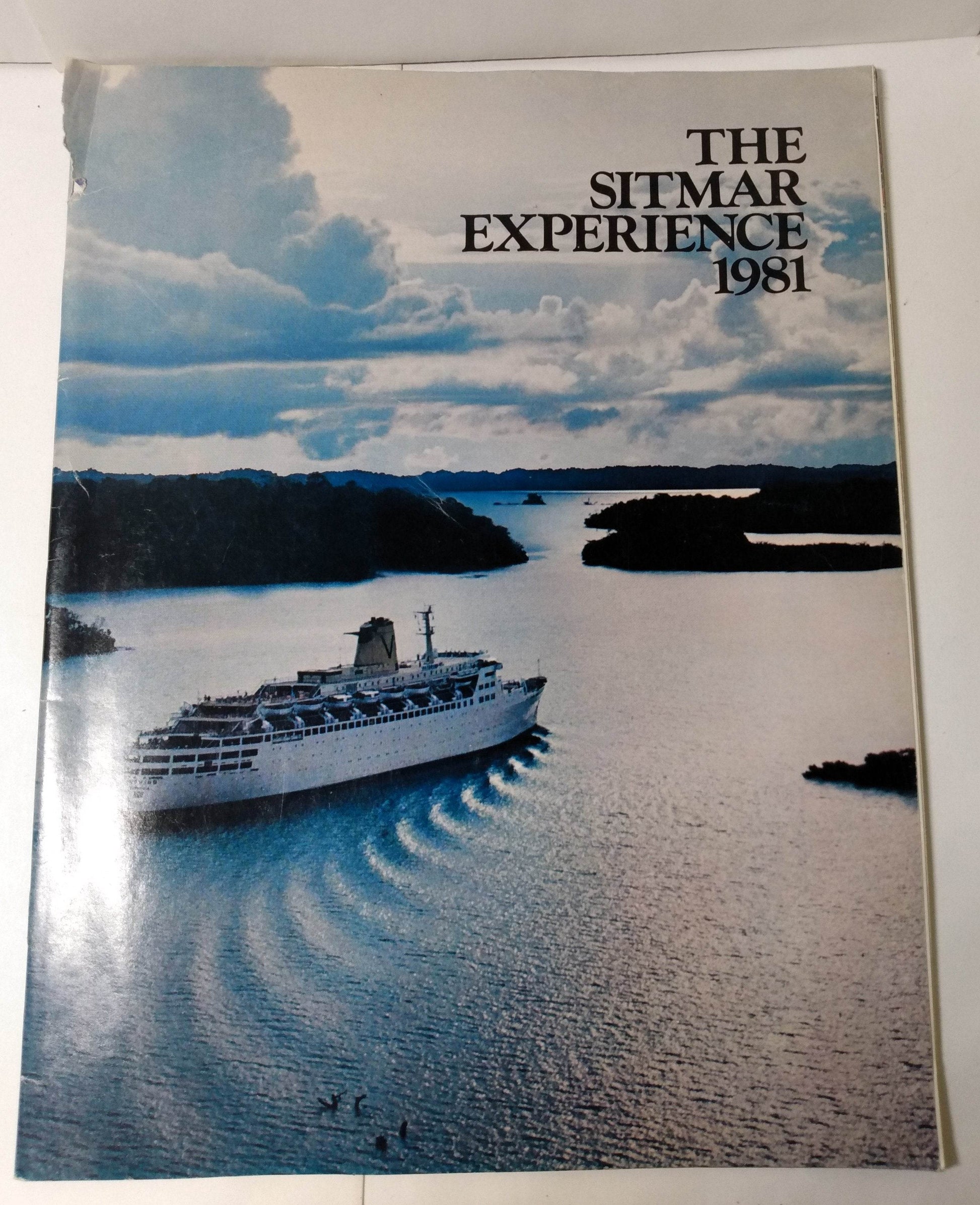 Sitmar Experience 1981 Cruises Brochure tss Fairsea tss Fairwind - TulipStuff