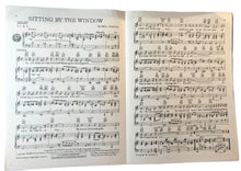 Load image into Gallery viewer, Sitting By The Window Dinah Shore Paul Insetta Sheet Music 1947 - TulipStuff
