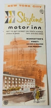 Load image into Gallery viewer, Skyline Motor Inn Tenth Ave 49th 50th St New York Brochure Mid-1960&#39;s - TulipStuff
