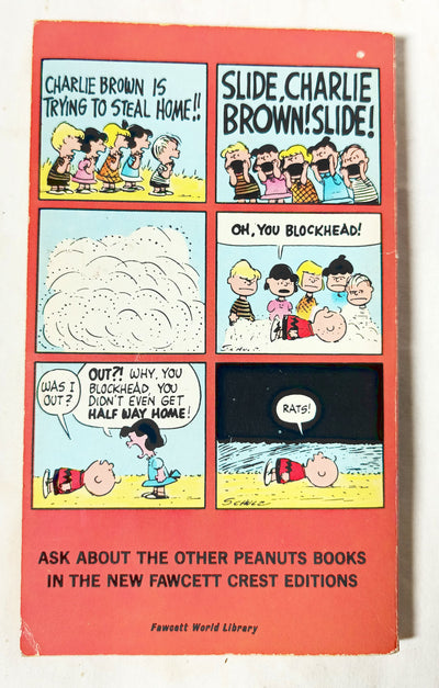 Slide Charlie Brown Slide Charles M Schulz Peanuts Paperback 1962 - TulipStuff