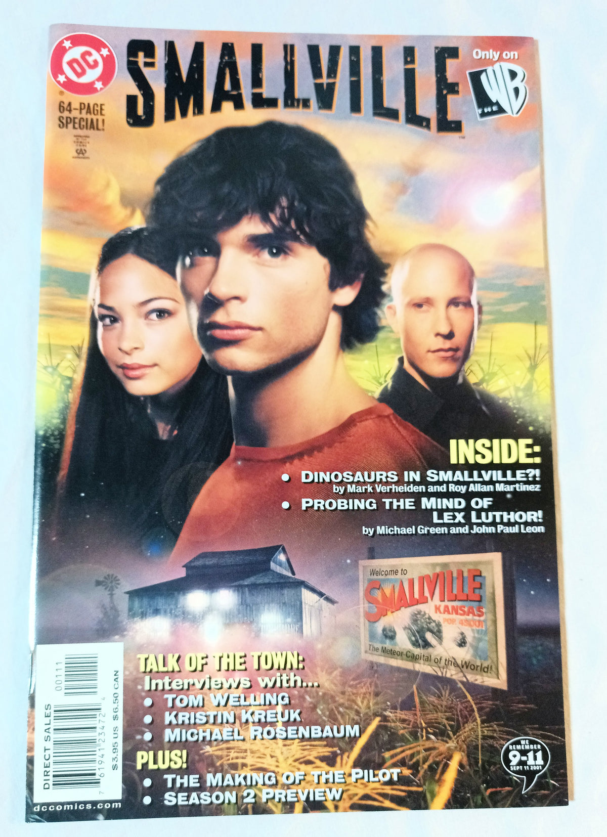 Smallville The Comic #1 November 2002 64-Page Special Issue – TulipStuff