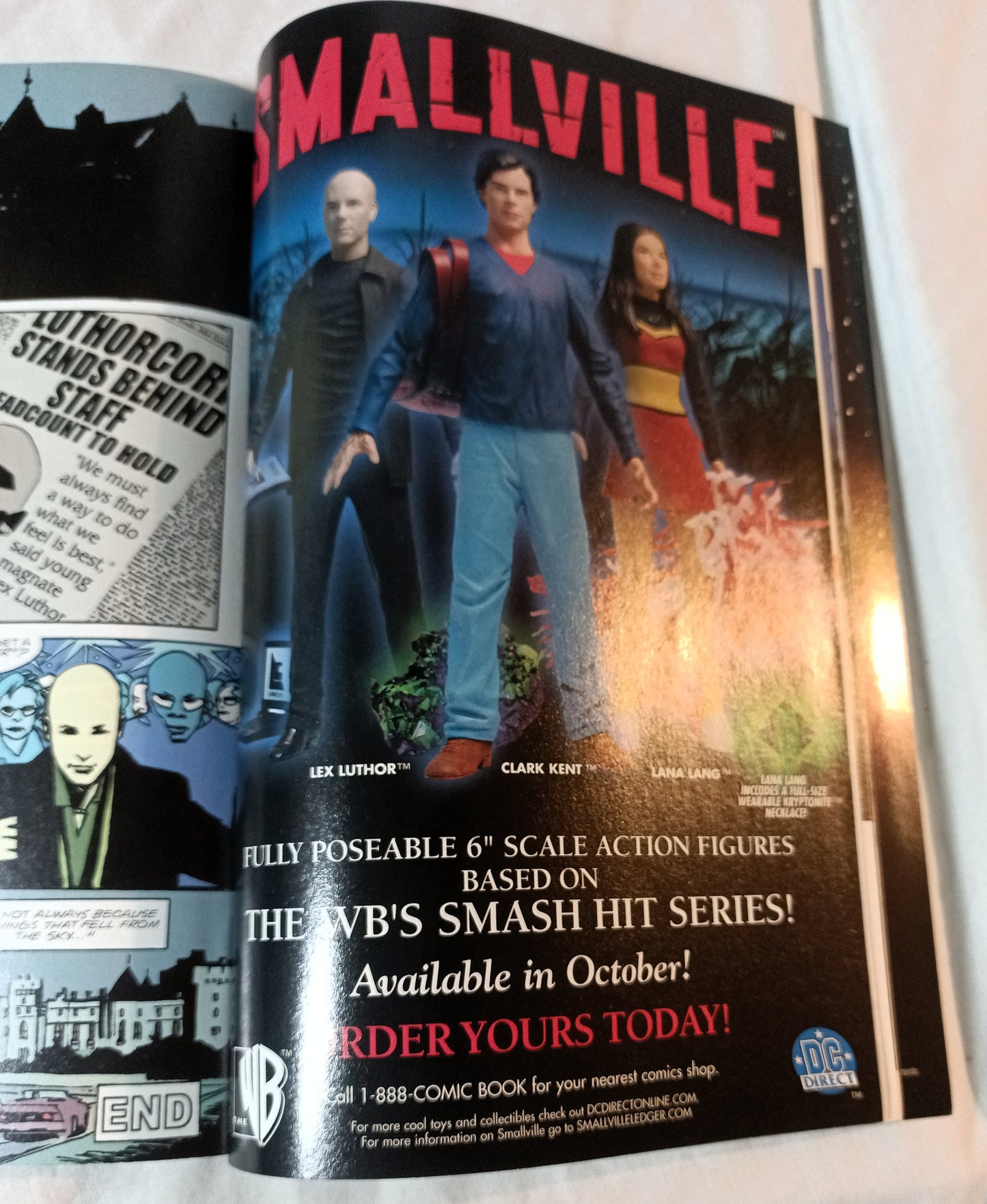 Smallville The Comic #1 November 2002 64-Page Special Issue - TulipStuff