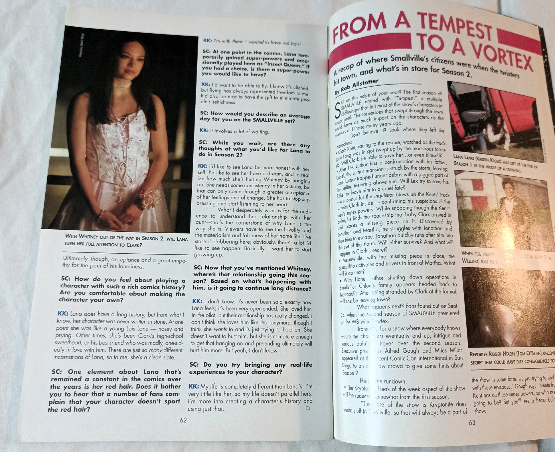Smallville The Comic #1 November 2002 64-Page Special Issue - TulipStuff