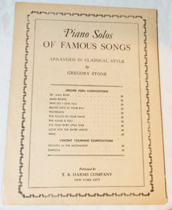 Smoke Gets In Your Eyes Roberta Jerome Kern Broadway Sheet Music 1933 - TulipStuff