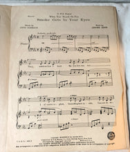 Load image into Gallery viewer, Smoke Gets In Your Eyes Roberta Jerome Kern Broadway Sheet Music 1933 - TulipStuff
