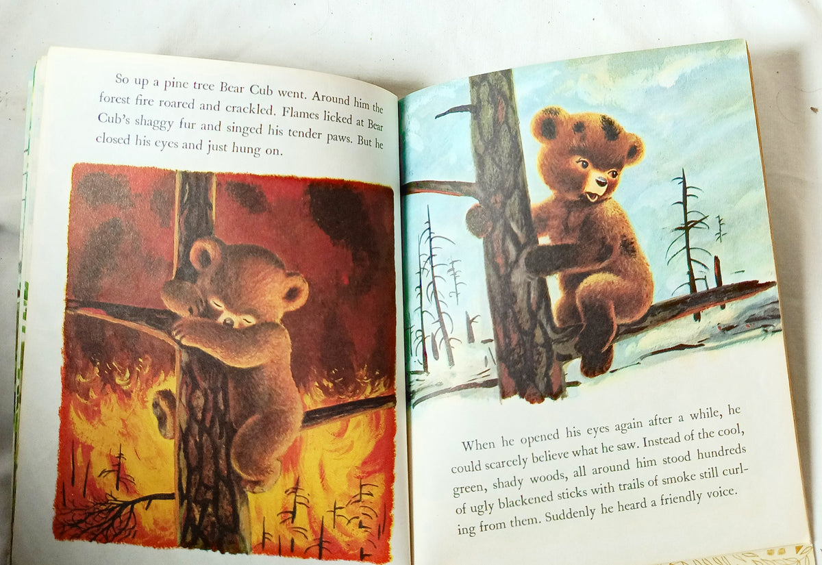 Smokey The Bear Little Golden Book Richard Scarry Jane Werner 1968 - TulipStuff