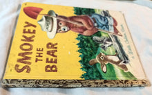 Load image into Gallery viewer, Smokey The Bear Little Golden Book Richard Scarry Jane Werner 1960&#39;s - TulipStuff
