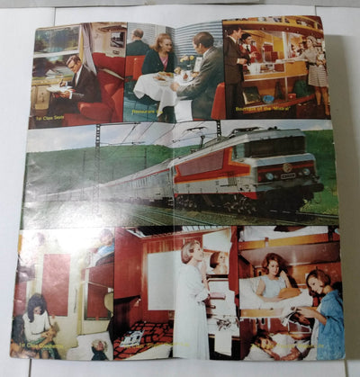 SNCF French Railways Summer 1971 System Timetables and Fares Brochure - TulipStuff