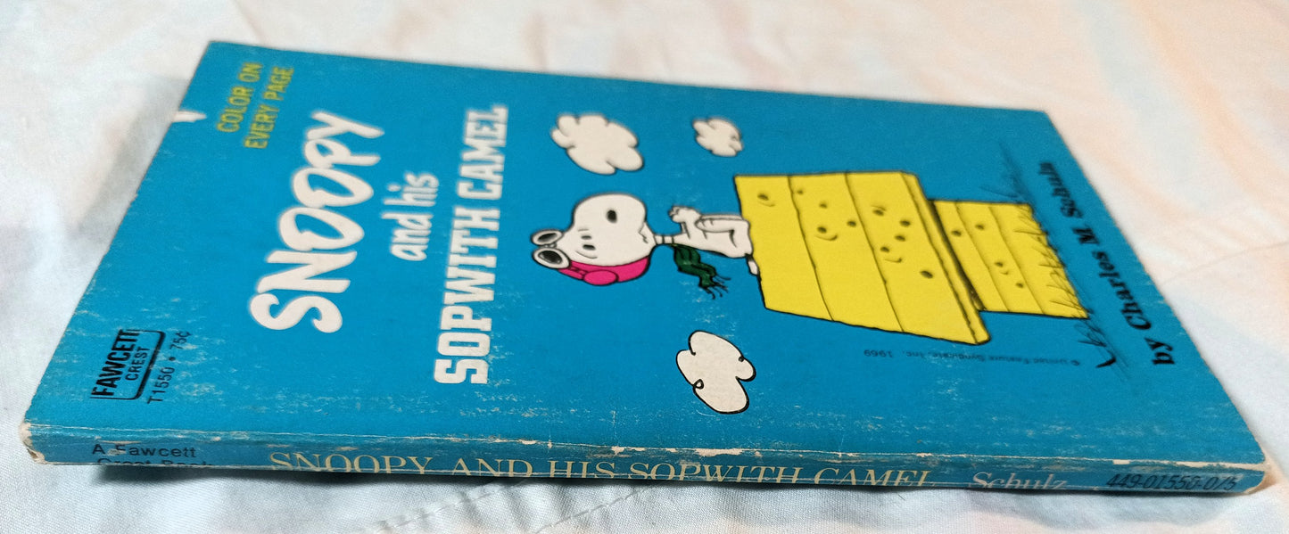 Snoopy And His Sopwith Camel Peanuts Charles M Schulz Fawcett 1971 - TulipStuff