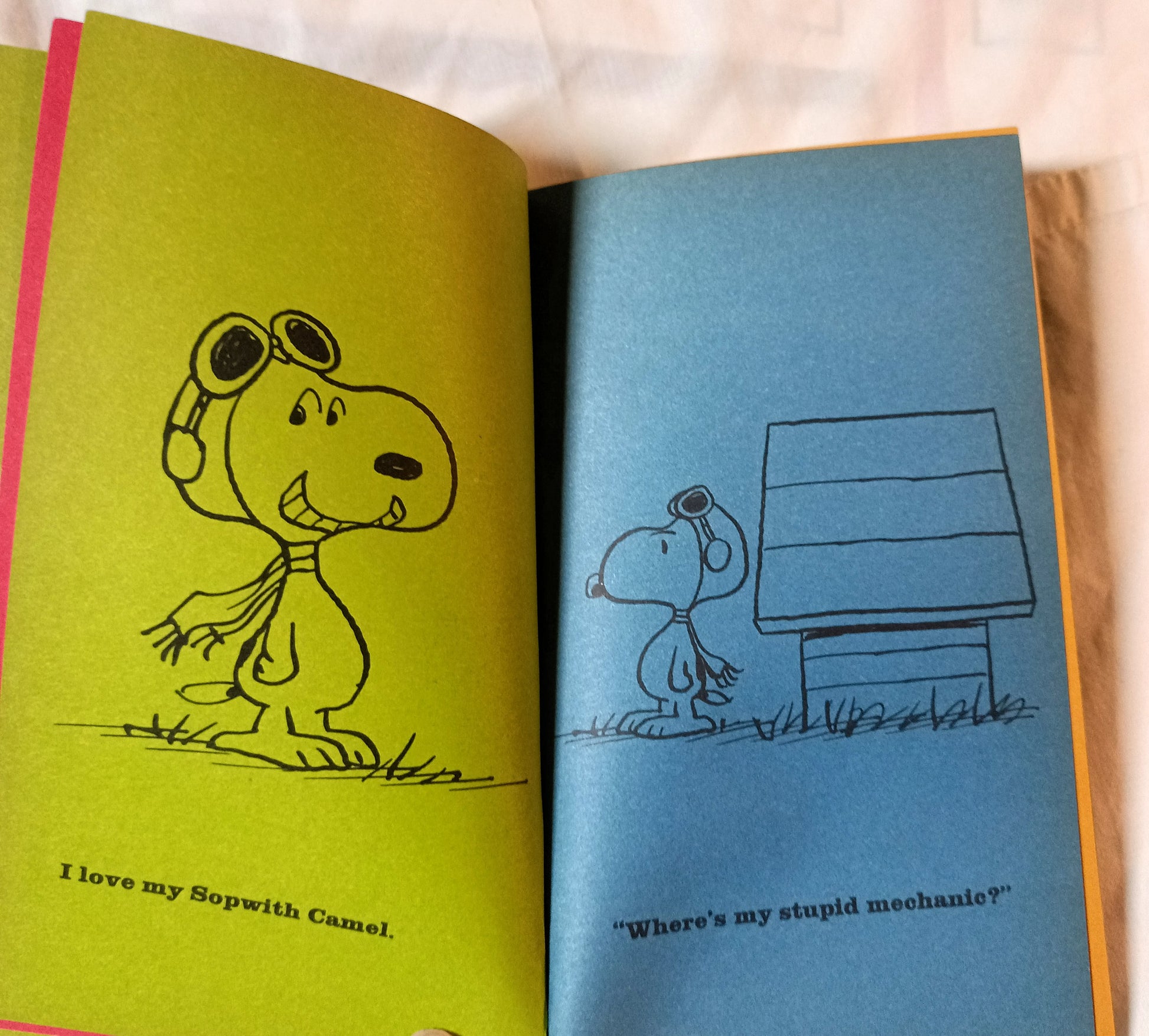 Snoopy And His Sopwith Camel Peanuts Charles M Schulz Fawcett 1971 - TulipStuff