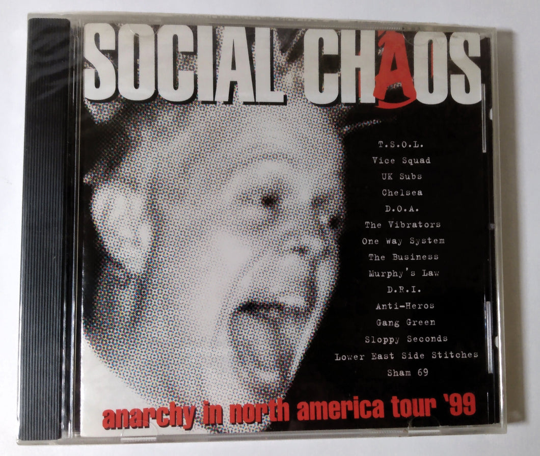 Social Chaos Anarchy In North America Tour '99 Punk Hardcore CD 1999 - TulipStuff